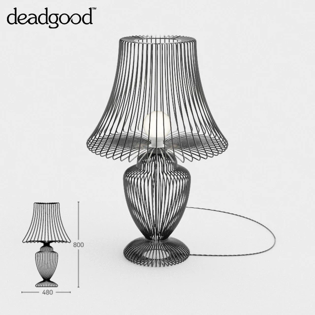 Deadgood Wire Table Lamp — Скачать