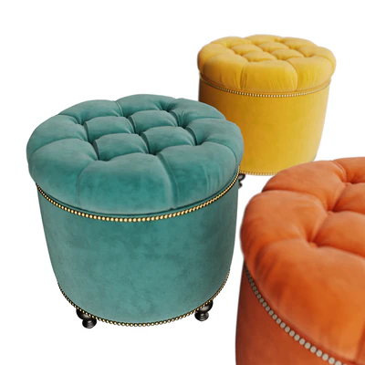 Soft padded stool Grosseto — Ver 3