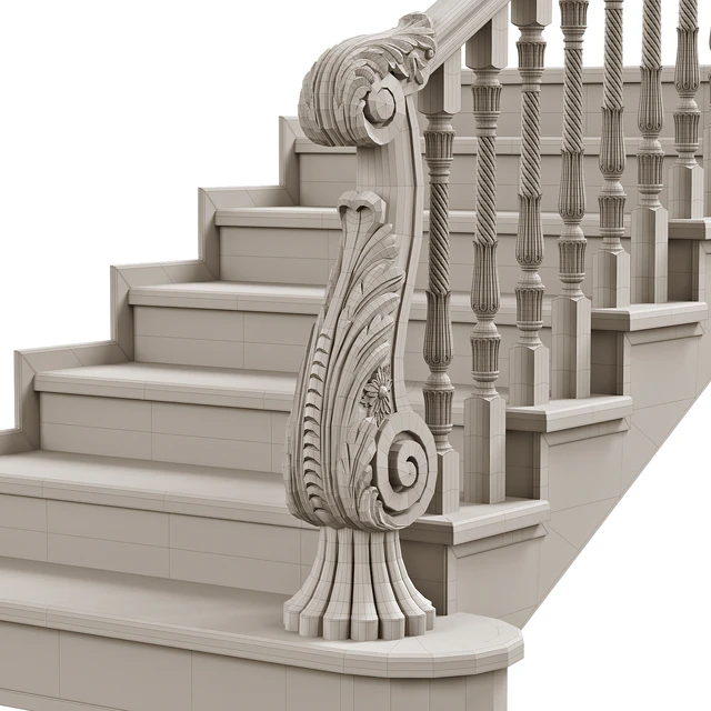 Wooden stairs 004 — Descargar