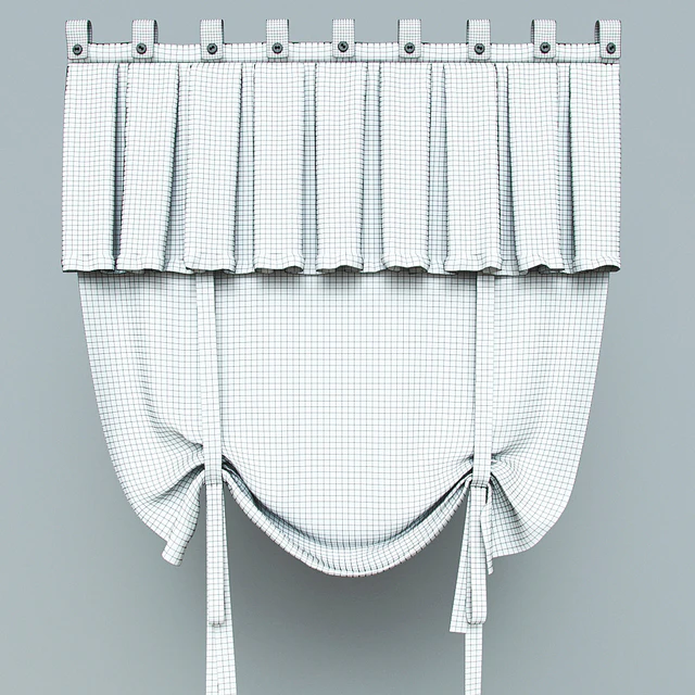Curtains in country style — Descargar