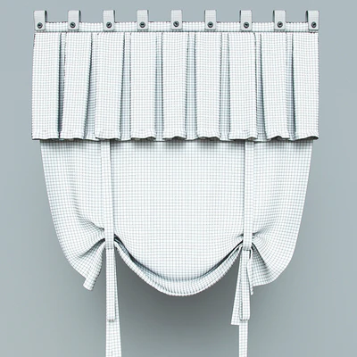 Curtains in country style — Ver 2