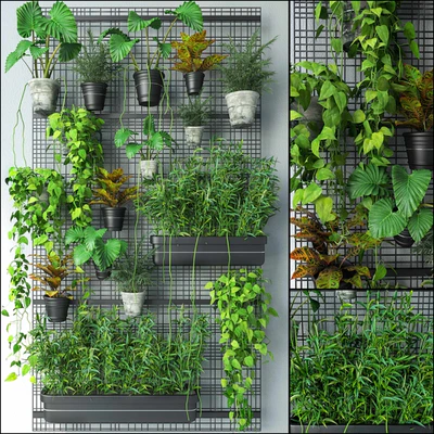 JC Wall Grid Plant Pot 4 — Вид 1