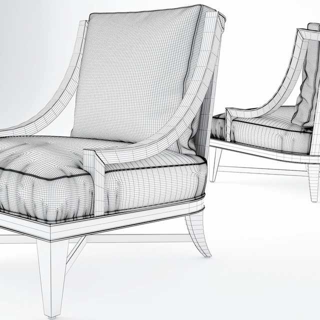 Nob Hill lounge chair, baker chair — Descargar