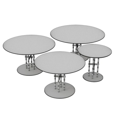 TS Column Dining Table — Ver 2