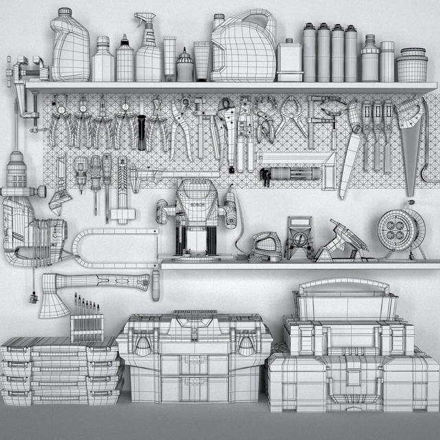 garage tools set 3 — Descargar