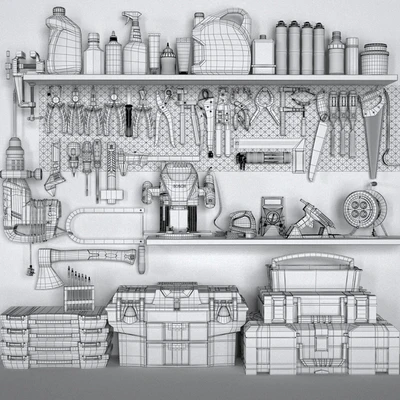 garage tools set 3 — Ver 5
