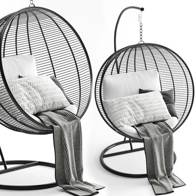 Hanging chair black — Descargar