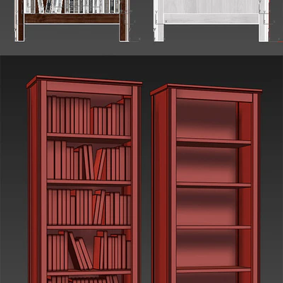 IKEA BRUSALI Bookcase — Ver 3