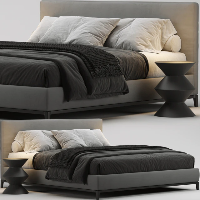 Minotti Andersen Bed — Descargar
