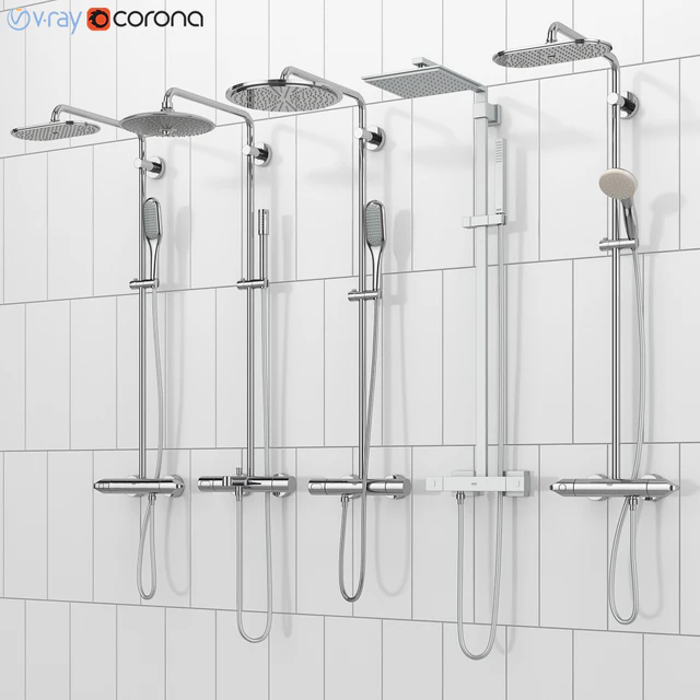 GROHE shower systems | Rainshower set 38 — Descargar