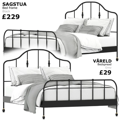 IKEA SAGSTUA Bed — Вид 1