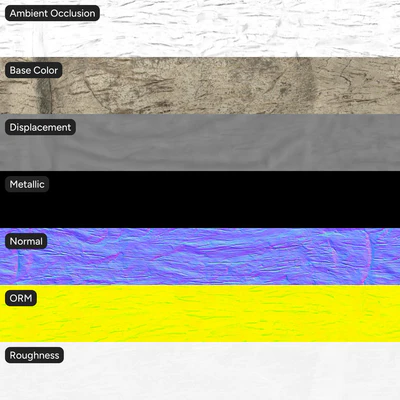 faux cliff concrete retaining wall texture — Вид 2