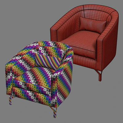Annette Cabriole Armchair — Вид 2