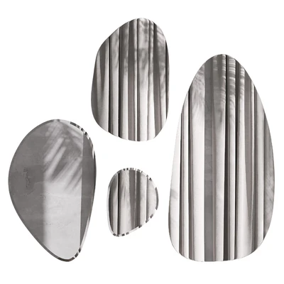 Set of mirrors Cinta and Stone, La Redoute — скачать