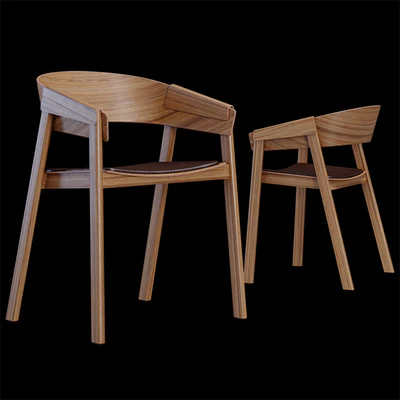 Cover chair , Split table , Muuto Design — Вид 2