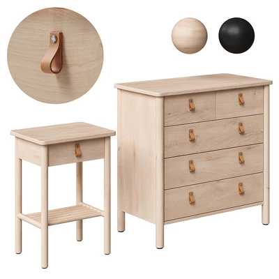 BJÖRKSNÄS / BJORKSNAS Cabinet and chest of drawers IKEA — Ver 1