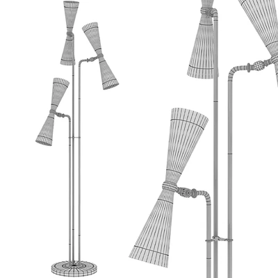 Floor lamp Wooddi Amadeo — Ver 2