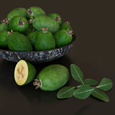 Fruit plate feijoa — Ver 2