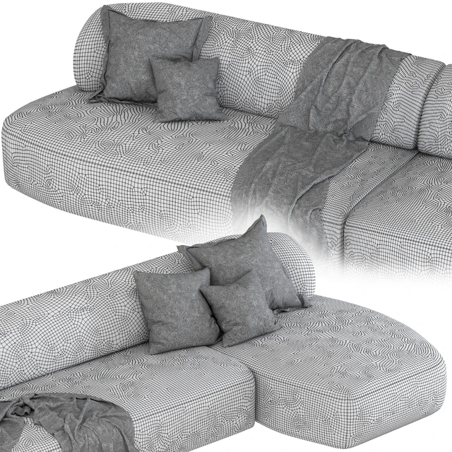 Sofa Moroso Gogan — Descargar