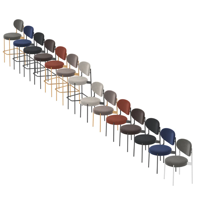 Verpan Series 430 Chair Barstool — Скачать