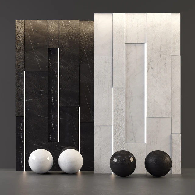 White Marble and Black Marble — Скачать