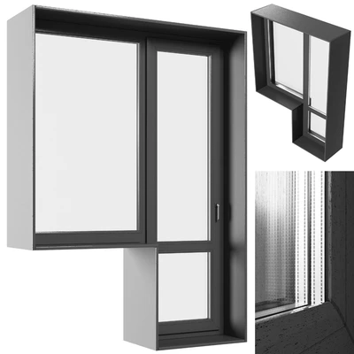 Set of windows and loggias (minimalism) — Ver 4