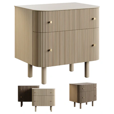 WeatElm Ellington Bedside Table — Ver 1