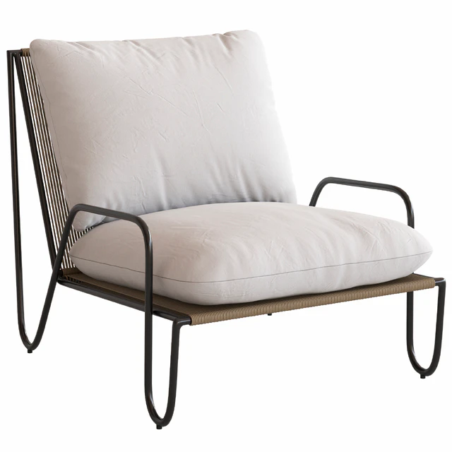 Coco Republic Shore Outdoor Lounge Chair — Descargar