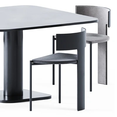 Matera Tavolo Table & Chair Zefir by Baxter — Ver 2