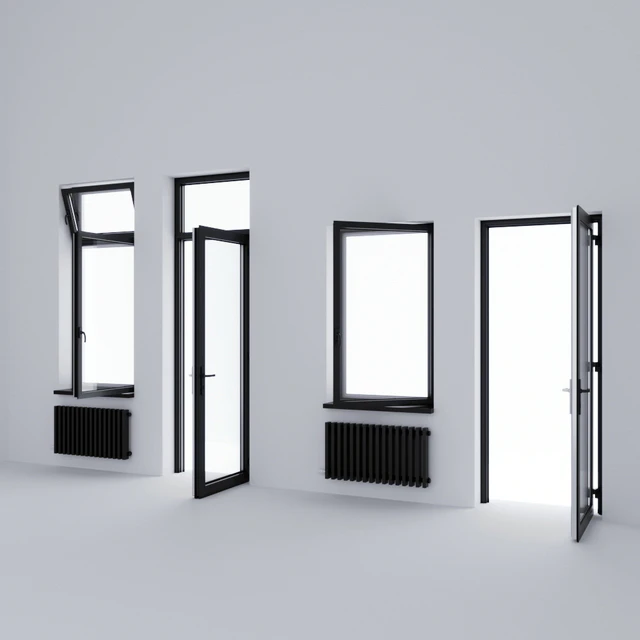 Aluminum window and balcony door ALUMIL — Descargar