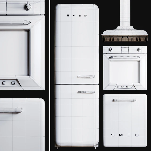 Kitchen Appliances Smeg Victoria — Descargar