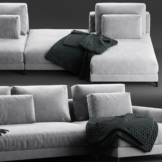 Rolf Benz  007 Nuvola sofa set — Скачать