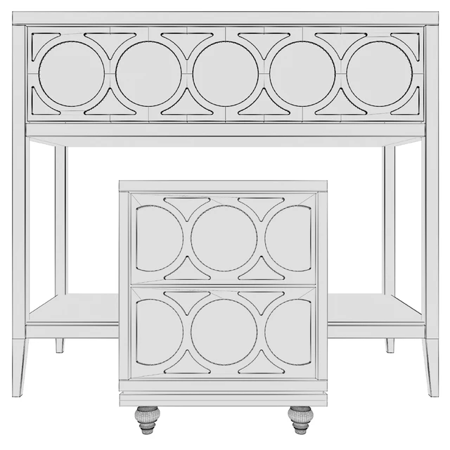Dantone Home Console / Nightstand Austin — Descargar