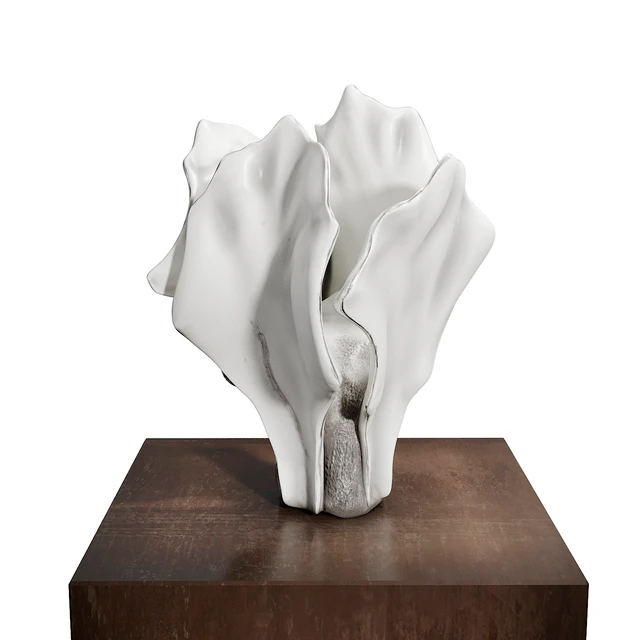 Shoko koike White form A 2018 sculpture — Скачать