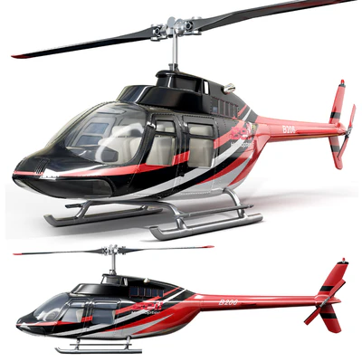 helicopter bell 206 — Ver 1