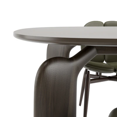 Roche Bobois - PULP table chairs wooden — Вид 4