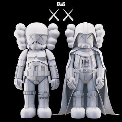 KAWS Stormtrooper Darth Vader — Ver 2