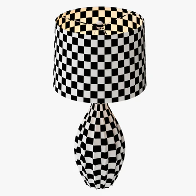 Otranto Ivory Crackle Table Lamp — Ver 2