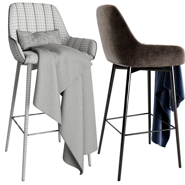DeepHouse Hamburg bar chair — Descargar