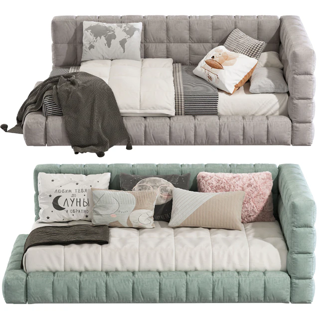 Baldwin Lounge Corner Upholstered Bed 251 — Descargar