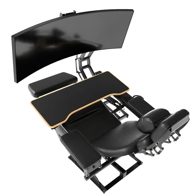 Ergonomic chair EasyWorkStation. Cyberstation. — Descargar