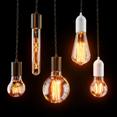 Edison lamps set — Вид 1