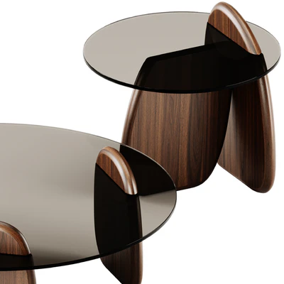 Shark Coffee Tables set by Roche Bobois — Ver 2