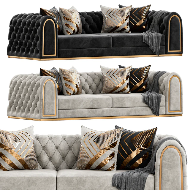 Luxury Chesterfield Sofa — Скачать