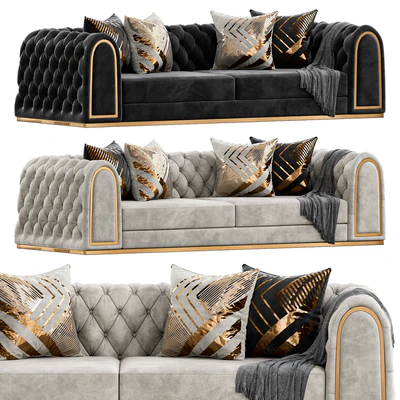 Luxury Chesterfield Sofa — Вид 3
