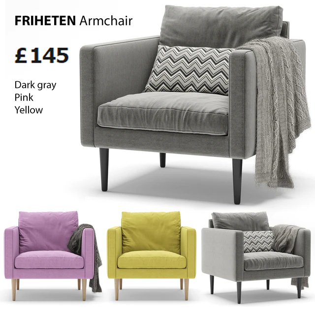 Ikea Friheten Armchair — Скачать