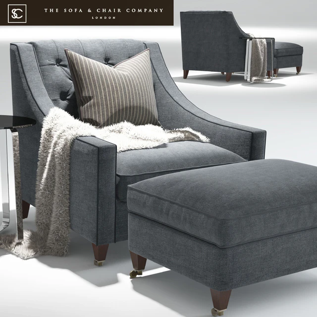 Renoir Armchair Elypsis Table The sofa and chair company — Descargar
