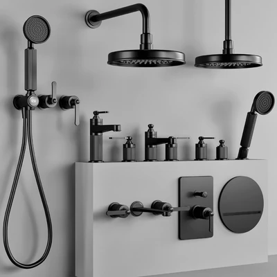 GESSI VENTI 20 Bathroom faucet set 1 — Вид 3