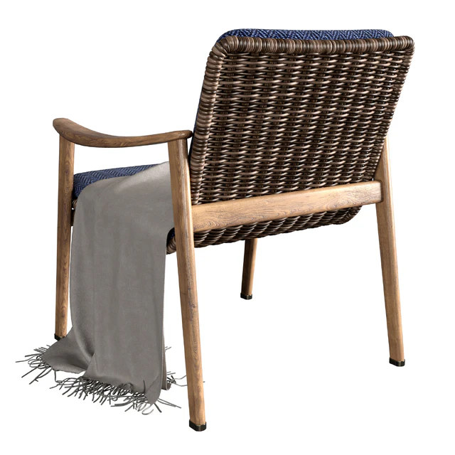 Minotti fynn little armchair — Descargar