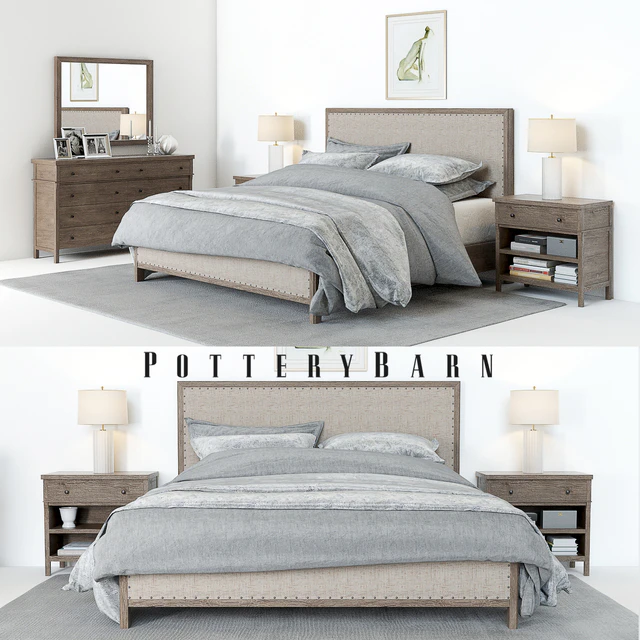 Pottery Barn Toulouse Bedroom set — Скачать